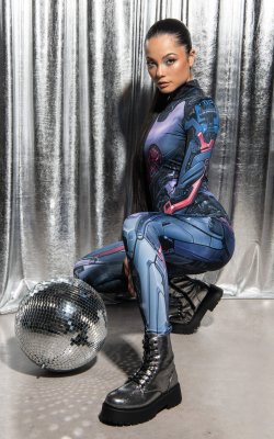 Cosplay Cyborg Armor Costume, Robot Bodysuit - Unleash Your Inner Machine! Sci-Fi Cosplay
