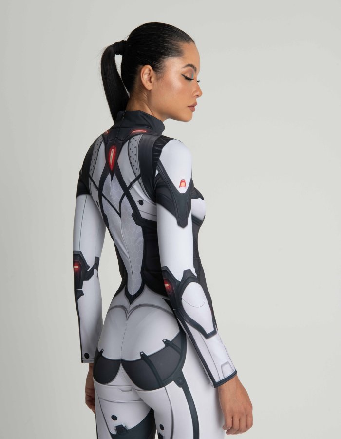 Droid Costume, Festival Outfit, Cosplay Costume for Women: Unleash Your Inner Robot with Our Futuristic Droid Costume