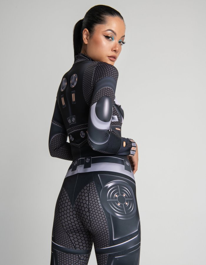 Cyberpunk Clothing, Festival Wear Droid Costume, Cosplay Costume women