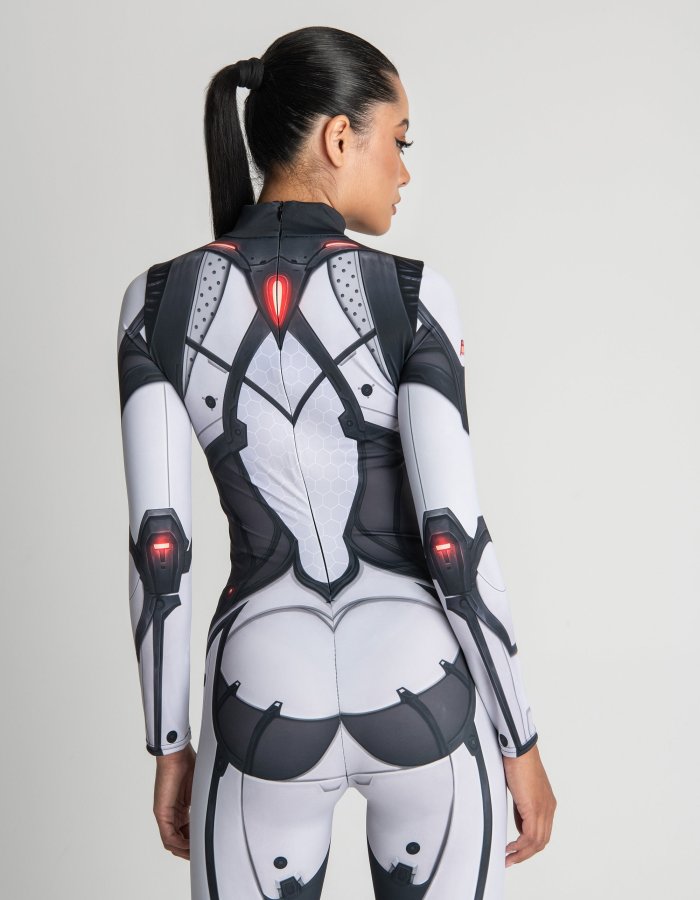 Droid Costume, Festival Outfit, Cosplay Costume for Women: Unleash Your Inner Robot with Our Futuristic Droid Costume